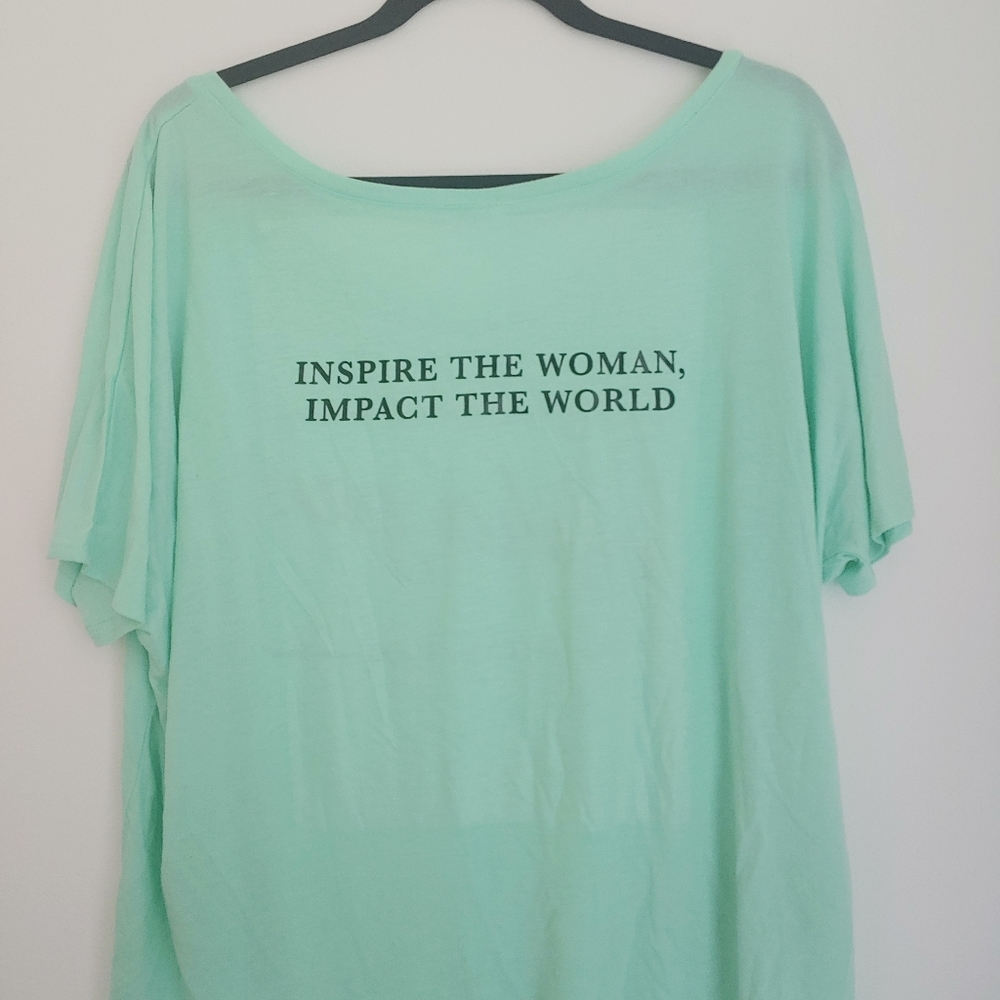 Alpha Gamma Delta *inspire the woman impact the world* crop top